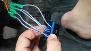 Смене разъёма для диагностики машины ОБД2 на ваз 2110