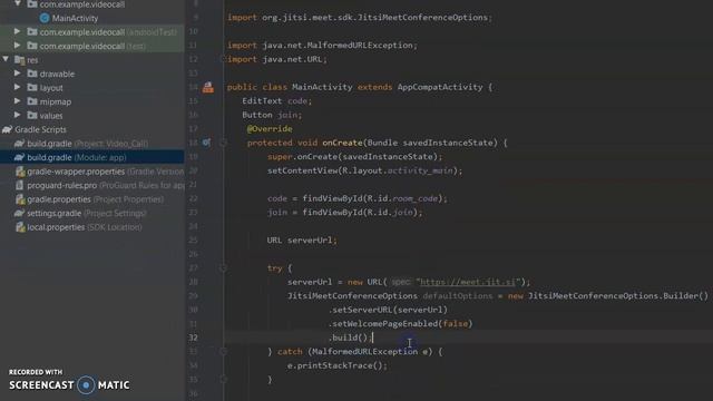 Building Android Video Call App in 10 mintues смотреть онлайн