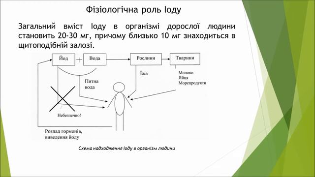 Способи визначення іоду в продуктах харчування смотреть онлайн