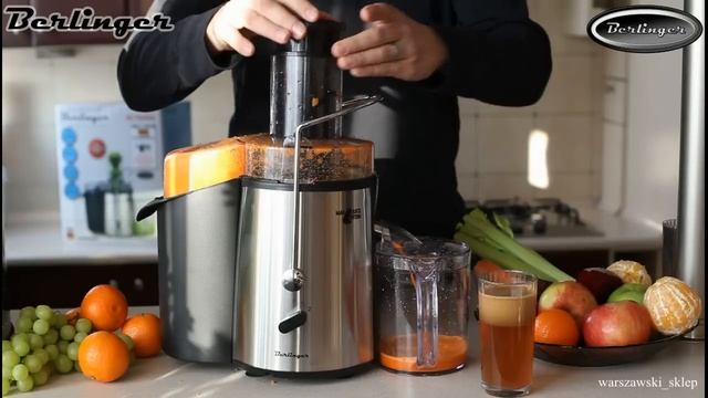 Sokowirówka MAX-1100-W Firmy Berlinger смотреть онлайн