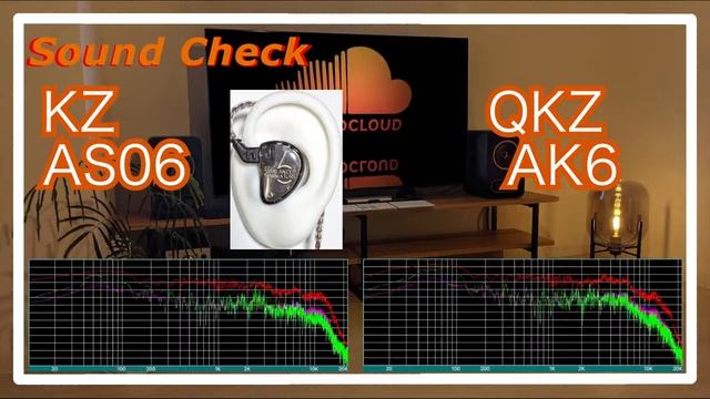 KZ AS06 vs QKZ AK6 [ IEMs Chinese In-Ear headphones Sound Comparison 中華イヤホン音比較] смотреть онлайн