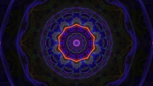 Абстракция калейдоскоп.Splendor of Color Kaleidoscope Video