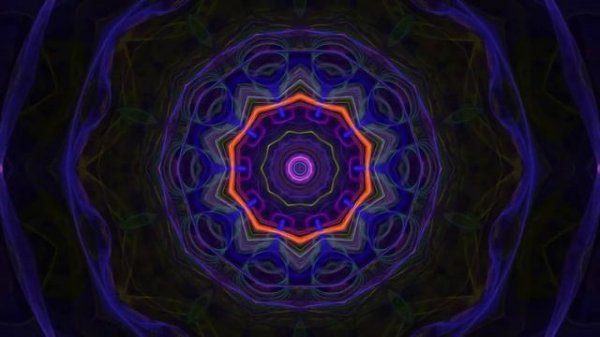 Абстракция калейдоскоп.Splendor of Color Kaleidoscope Video