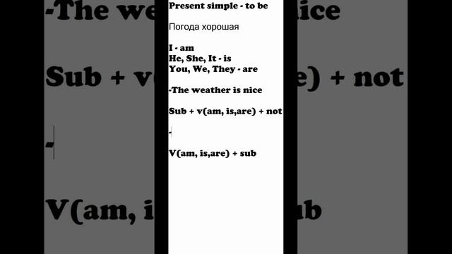 Глагол to be в Present Simple - практика на английском языке смотреть онлайн