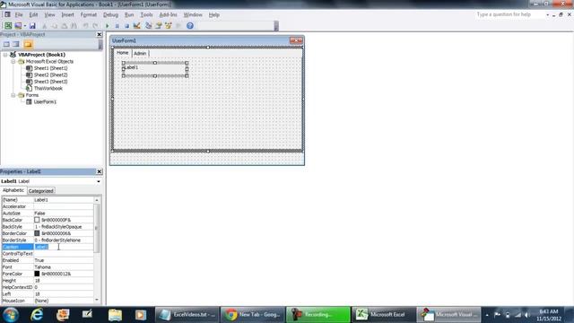 VBA Excel How to make a VBA UserForm with Multiple Tabs смотреть онлайн