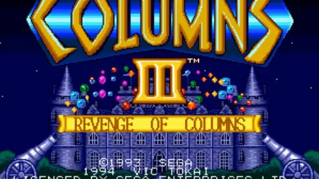Columns III Revenge of Columns Music - BGM 11 смотреть онлайн