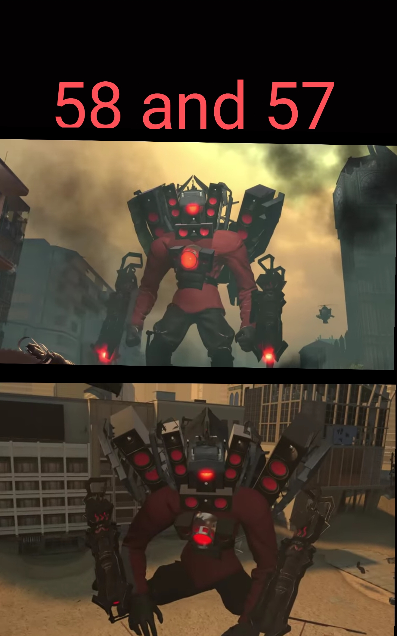 Озвучка серий скибиди туалет (57 и 58) смотреть онлайн