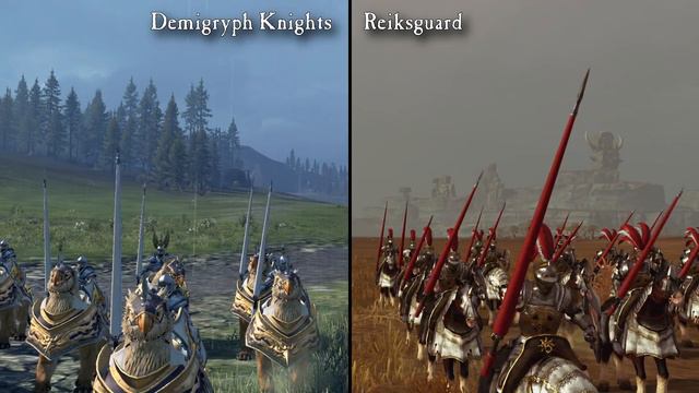 DEMIGRYPH KNIGHTS - Unit Overview - Total War: Warhammer смотреть онлайн