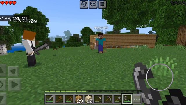 Surviving A Herobrine & Goatman In Minecraft Survival смотреть онлайн