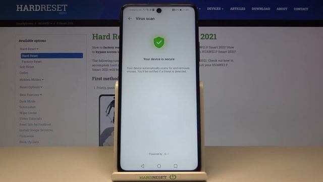 How to Virus Scan HUAWEI P Smart 2021 NFC – Security Scanning смотреть онлайн