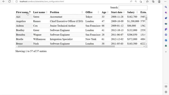 Datatables Bootstrap 4| Multiple Ordering смотреть онлайн