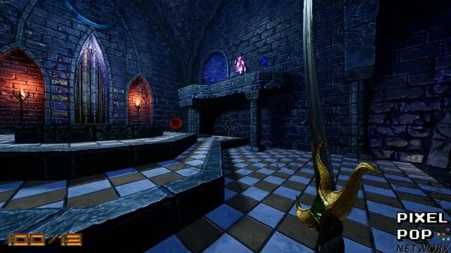 Amid Evil - Early Build - Level 1 Playthrough смотреть онлайн