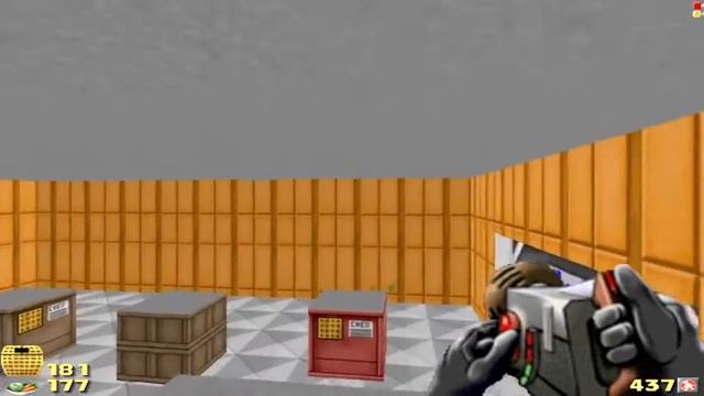 Chex Quest walkthrough - E1M2: Storage Facility смотреть онлайн