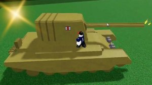 ТАНК С ПОДВЕСКОЙ  ELKA в Build a boat Rodlox
