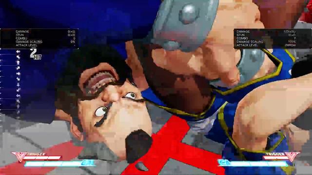 SFV Gief f.mk + negative edge CA mid screen смотреть онлайн