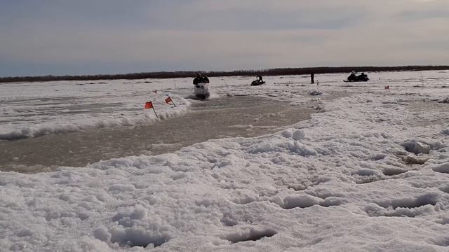 НАО гонки на снегоходах буран д.Каменка 10.04.2021 смотреть онлайн