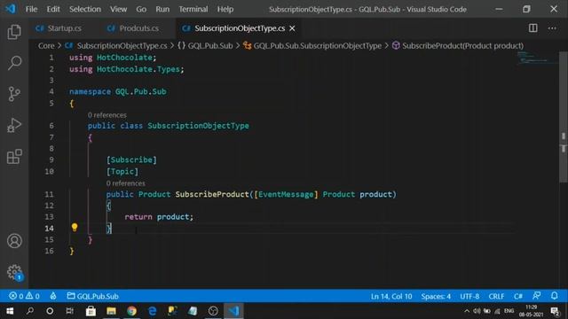 A Demo On HotChocolate GraphQL Subscriptions(Pub/Sub) Using Application InMemory Storage смотреть онлайн