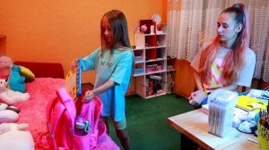 КАНЦЕЛЯРИЯ по АЛФАВИТУ. Собрали всю канцелярию в один рюкзак.