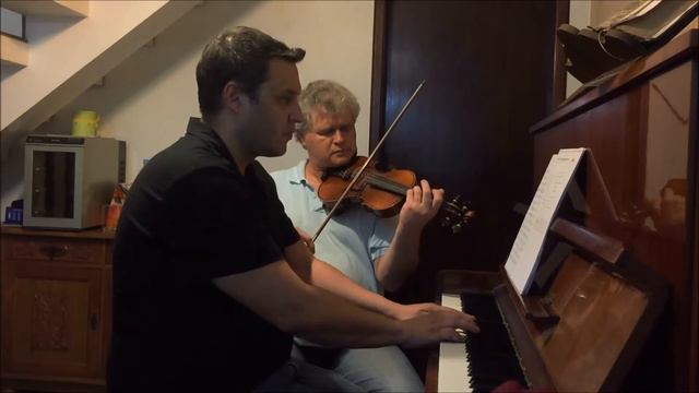 Agnus Dei (Poderoso é o Senhor nosso Deus) - Violino e Piano - Maestro Schneider смотреть онлайн