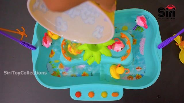 Go Fishing Game Board Play Set - Fish Catching Game for Kids with Flashing Lights & Musical Melodie смотреть онлайн
