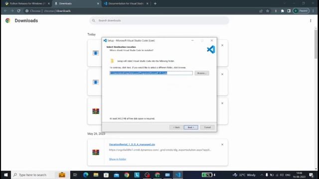 Installing Python and Visual Studio Code смотреть онлайн