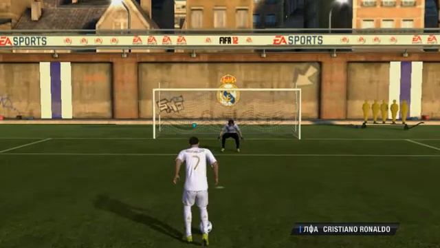 Как бить парашютом в FIFA 12-Обучение удару парашютом. смотреть онлайн