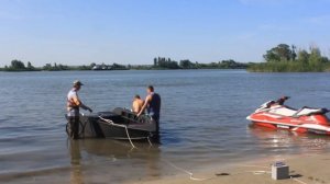 Утопили лодку ПНД