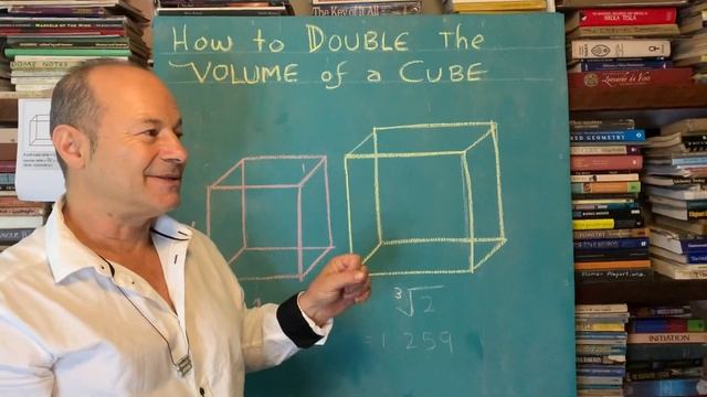 Cube Root of 2 Double The Volume of A Cube The Delian Problem смотреть онлайн