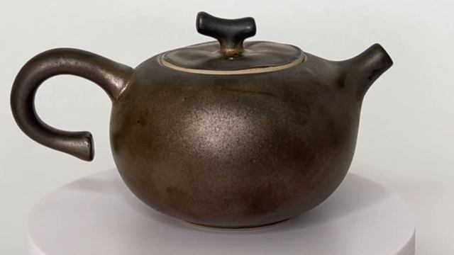 Чайник «Си Ши» Глазурь золотая 220мл, арт. 9636 смотреть онлайн