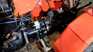 синтай 120, модернизация, изготовление передней навески