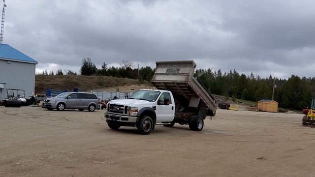 2008 Ford F550 Super Duty diesel pick up truck смотреть онлайн