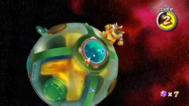 Super Mario Galaxy - Star 22 (Grand Star) - The Fiery Stronghold [Wii] смотреть онлайн