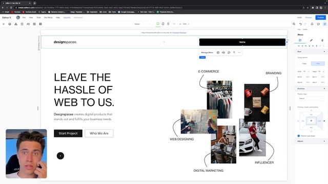 Из Figma в Editor X для начинающих, верстаю первую секцию сайта смотреть онлайн