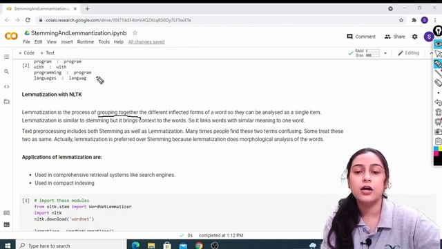Stemming and Lemmantization with NLTK in Python | AI Lecture-13 | GeeksforGeeks School смотреть онлайн