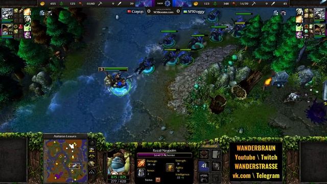 Полное уничтожение баз и последнее дерево в лесу: Матч Foggy в Warcraft 3 Reforged смотреть онлайн