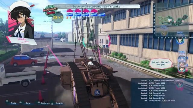 Girls und Panzer Dream Tank Match - Gameplay Walkthrough - Extra Match (Normal) #28 смотреть онлайн