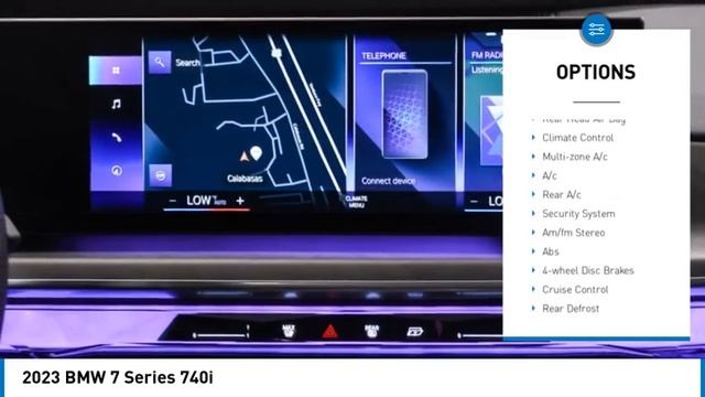 2023 BMW 7 Series PCM81634S смотреть онлайн