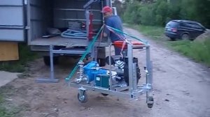 Автомобильный миникран-манипулятор