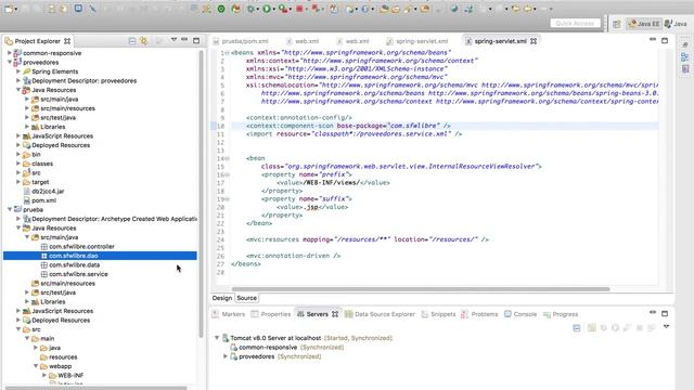 Tutorial Java EE - Configurar un Proyecto Java WEB con Maven y Spring MVC смотреть онлайн