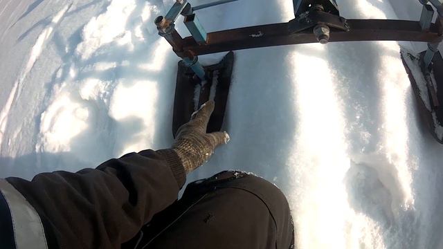 Зимний картинг из культиватора смотреть онлайн