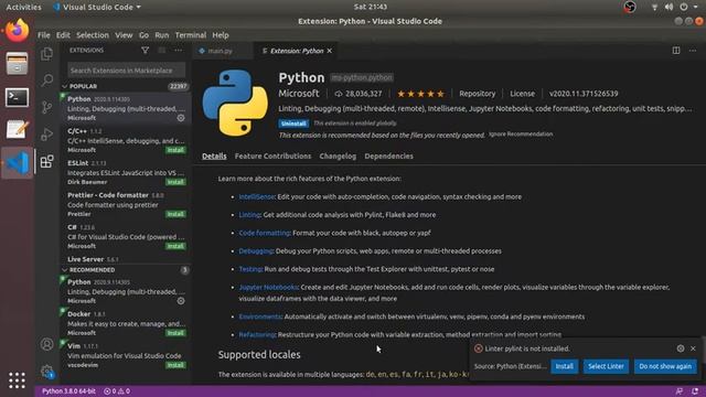 How to setup python and jupyter notebook in vscode in Hindi смотреть онлайн