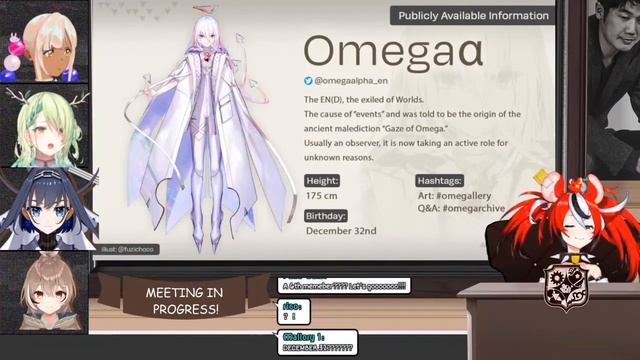 Hololive EN surprises at the end with a new character Omega Alpha! смотреть онлайн