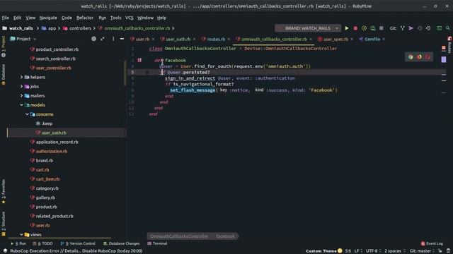 11.1.Ruby on Rails 6.* - Урок 11.1. Аутентификация через социальные сети. OAUTH. Часть 2. смотреть онлайн