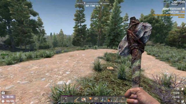 7 Days To Die - Alpha 21 E01 (First Steps) Insane Feral Sense PermaDeath смотреть онлайн