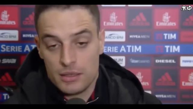 ФУТБОЛИСТЫ МИЛАНА О РОНАЛДУ | ЮВЕНТУС - МИЛАН смотреть онлайн