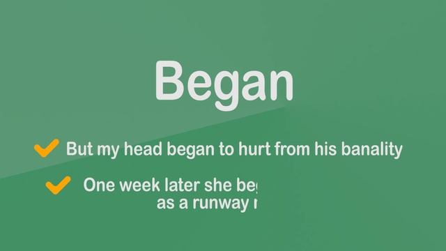 Неправильные глаголы в английском - **BEGIN смотреть онлайн