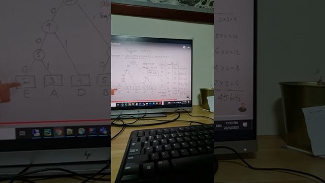 Huffman encoding for given string using Binary tree смотреть онлайн