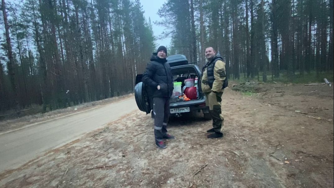 Рыбалка в Карелии Постройка избы Фильм 10 Отдых и путешествие смотреть онлайн