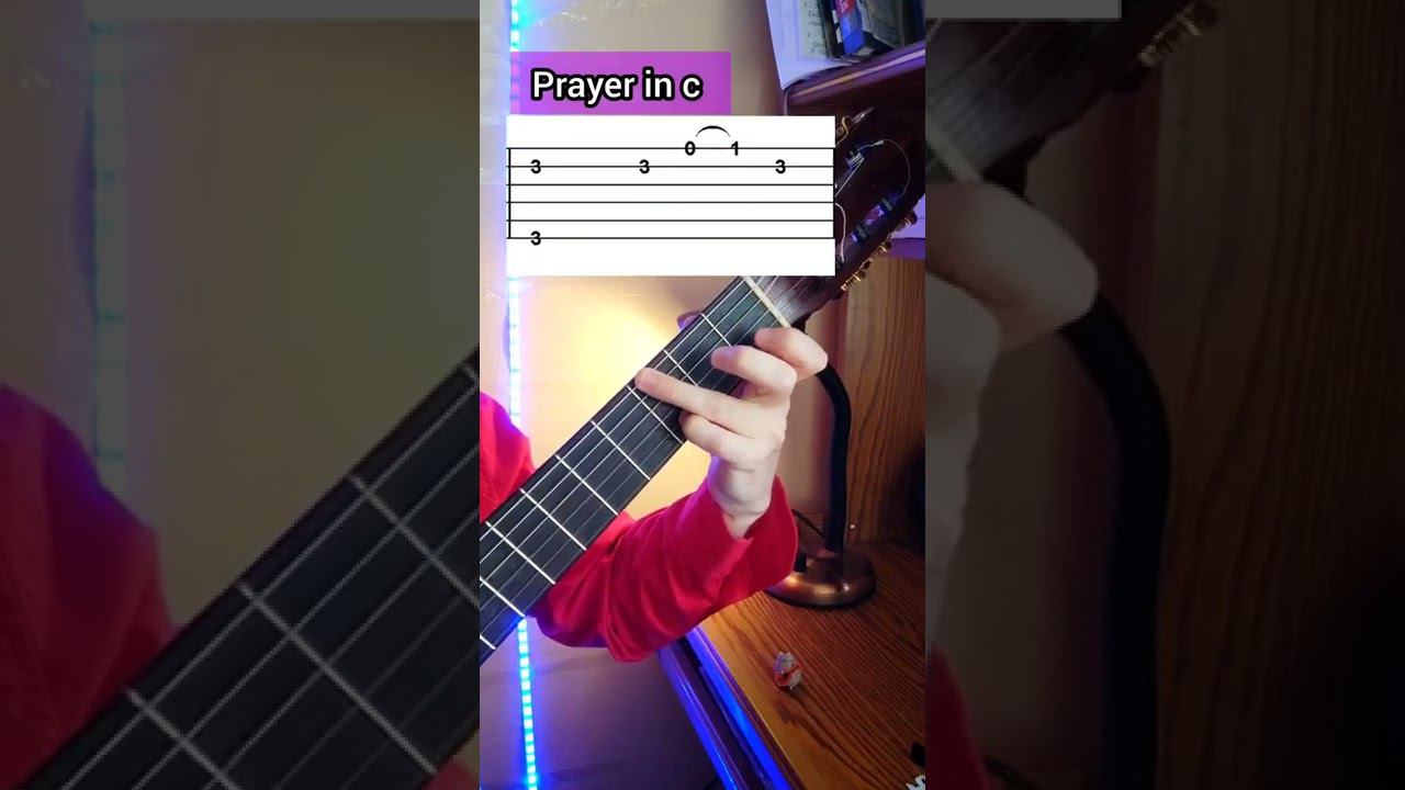 prayer in c на гитаре #shorts смотреть онлайн