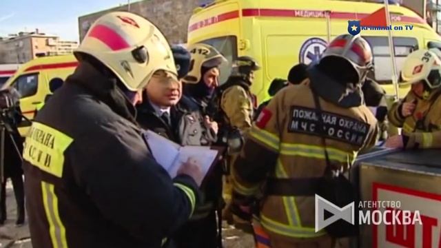РАБОТА ПОЖАРНЫХ РАСЧЕТОВ НА МЕСТЕ ВОЗГОРАНИЯ В ГОСТИНИЦЕ «КОСМОС» смотреть онлайн